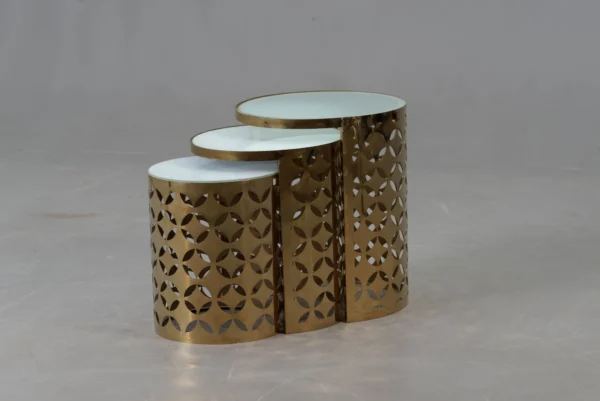 Luxury Star Design Gold Coffee Tables